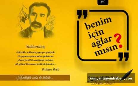 MEHMET BEDELCİGİL'İN BENİM İÇİN AĞLARMISIN ADLI KİTABI ÇIKTI