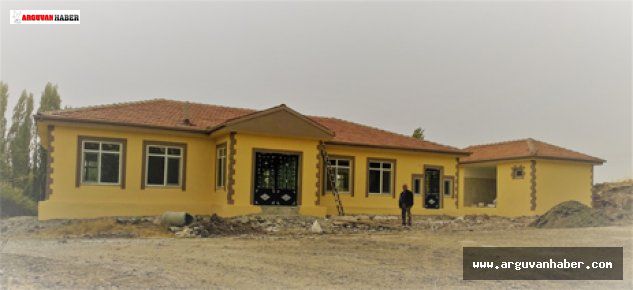 AKÖRENDE KÜLTÜR EVİ HİZMET BİNASI TAMAMLANIYOR