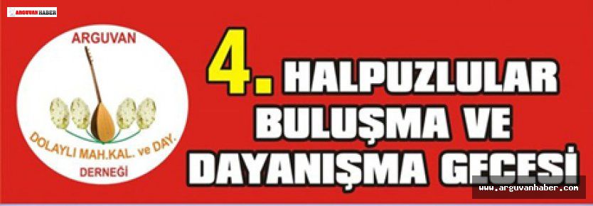 HALPUZLULAR 4. BULUŞMA VE DAYANIŞMA GECESİ 26 TEMMUZDA YAPILACAK
