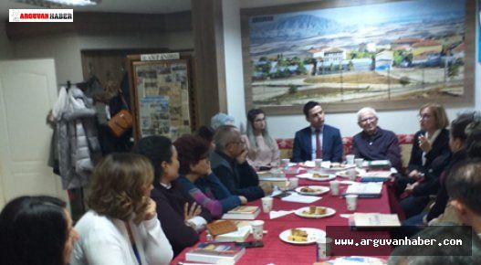 Ankara Arguvanlılar Derneğinin “Kitabın Yeşerttiği Düşünceler” projesinin üçüncüsü yapıldı.