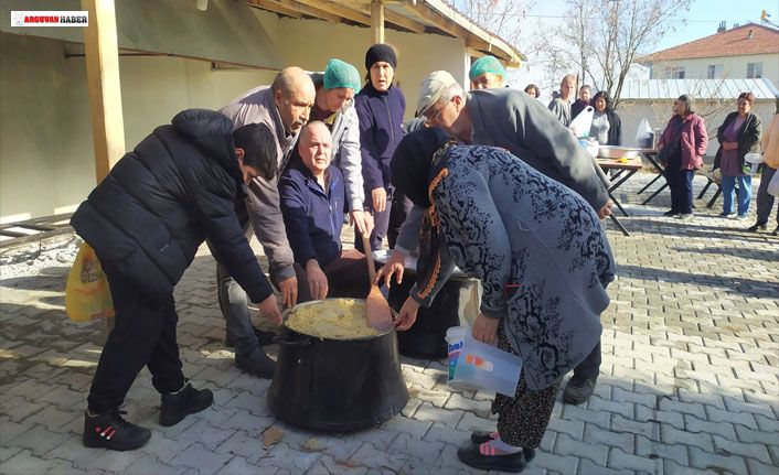 ARGUVAN’DA ABDAL MUSA BİRLİK LOKMASI YAPILDI