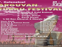ARGUVAN 7. TÜRKÜ FESTİVALİ YAPILDI.