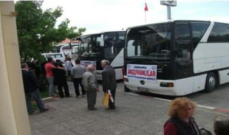 ANKARA ARGUVAN DERNEĞİ HACI BEKTAŞ’A ZİYARET DÜZENLEDİ 