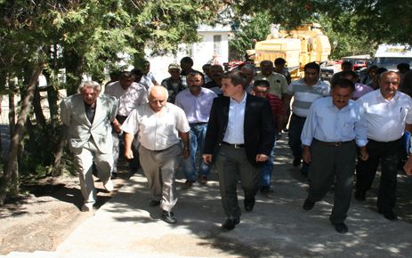 ARGUVAN KAYMAKAMI KAVUN ÜRETİCİLERİNİ ZİYARET ETTİ 