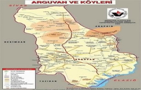 ARGUVAN KÖYLERİ VE MAHALLE İSİMLERİ 