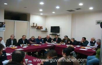 ARGUVAN VAKFI VE KÖY DERNEKLERİ TOPLANTISI YAPILDI
