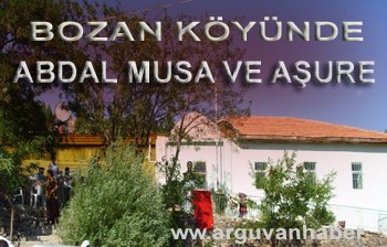 BOZAN KÖYÜ DERNEĞİ ABDAL MUSA LOKMASI VE AŞURE GÜNÜ