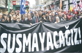 EMEKÇİLER AKP POLİTİKALARINA KARŞI SUSMAYACAKLARINI VURGULADI