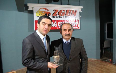 EN BAŞARILI MİLLETVEKİLİ ÖDÜLÜ  AĞBABA’YA 