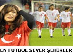 EN FUTBOL SEVER ŞEHİRLER