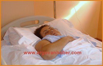 EYMİR KÖYÜNDEN EMİNE EREN AMELİYAT OLDU