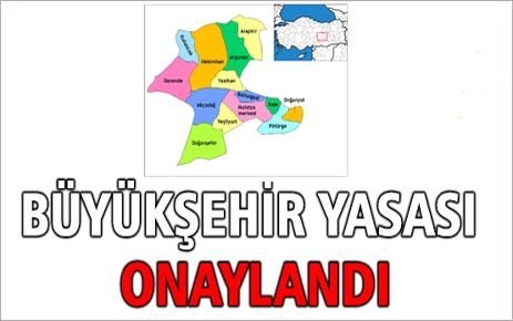 MALATYA BÜYÜKŞEHİR OLDU 