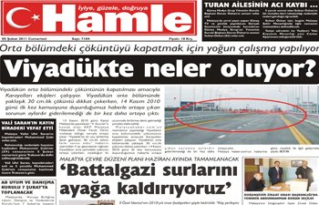MALATYA HAMLE GAZETESİ 25 YAŞINDA 
