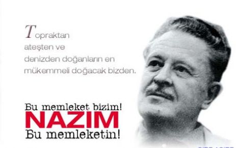 NAZIM HİKMET MOSKOVADA ANILDI 