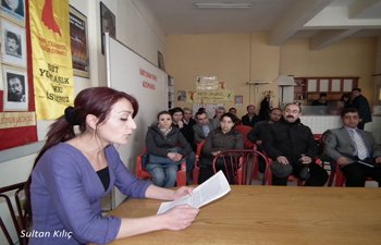 PSAKD MALATYA ŞUBESİ, GAZİ KATLİAMI İLE İLGİLİ BASIN AÇIKLAMSI YAPTI 