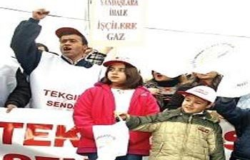 TEKEL İŞÇİSİNİN UMUDU YİNE BOŞA ÇIKTI-SÖZ BİTTİ SIRA EYLEMDE
