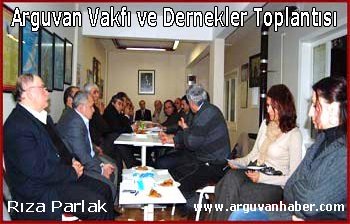 ARGUVAN VAKFI YENİ YÖNETİM KURULU DERNEKLERLE TOPLANTI YAPTI