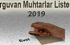 ARGUVAN MUHTARLAR LİSTESİ