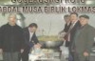 GÖÇERUŞAĞI KÖYÜ ABDAL MUSA  LOKMASI YAPILDI