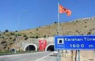 KARAHAN TÜNELİ ULAŞIMA AÇILDI