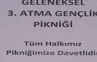 GELENEKSEL 3. ATMA GENÇLİK PİKNİĞİ 7 AĞUSTOS...