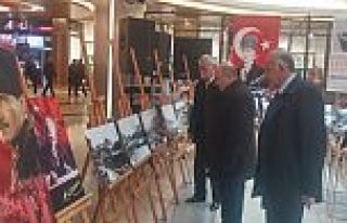 MALATYA AVM’DE ATATÜRK RESİM SERGİSİ AÇILDI