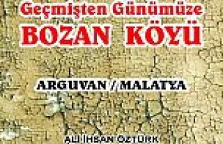 GEÇMİŞTEN GÜNÜMÜZE BOZAN İSİMLİ KİTAP ÇIKTI
