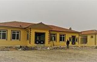 AKÖRENDE KÜLTÜR EVİ HİZMET BİNASI TAMAMLANIYOR