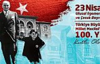 23 NİSAN ULUSAL EGEMENLİK VE ÇOCUK BAYRAMI 100...