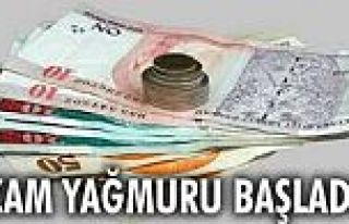 ZAM YAĞMURU YAĞDI