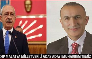 MUHARREM TEMİZ CHP MALATYA MİLLETVEKİLİ ADAY ADAYI...