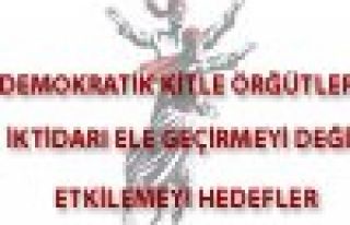 ABF\'YE BAĞLI BAZI DERNEK TEMSİLCİLERİNDEN PARTİ...
