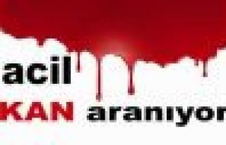 ACİL AB VEYA B RH NEGATİF KAN ARANIYOR- İSTANBUL...