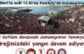 ALEVİ KURUMLARI VE YÖRE DERNEKLERİ 31 MARTTA KADIKÖYDE...