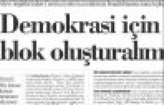 ALEVİ ÖRGÜTLERİNDEN DEMOKRASİ İÇİN BLOK OLUŞTURALIM...