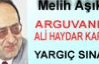 ARGUVANLI\'NIN  YARGIÇ SINAVI MÜCADELESİ