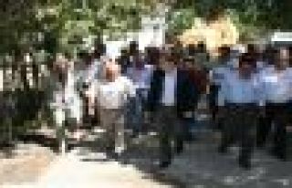 ARGUVAN KAYMAKAMI KAVUN ÜRETİCİLERİNİ ZİYARET...