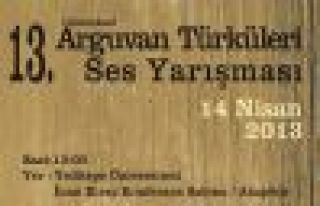 ARGUVAN TÜRKÜLERİ SES YARIŞMASININ ÖN ELEMESİ...