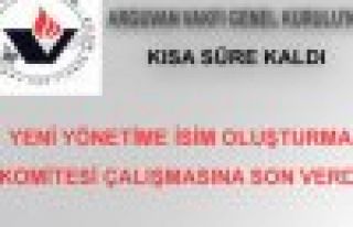 ARGUVAN VAKFI GENEL KURULU’NA YAKLAŞIRKEN