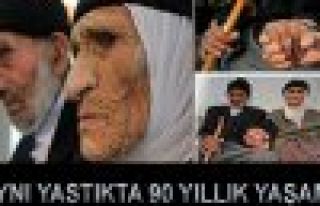 AYNI YASTIKTA 90 YILLIK YAŞAM