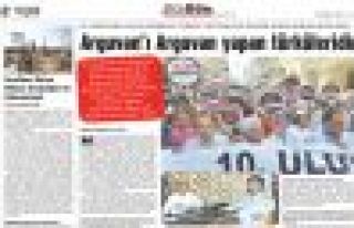 BİRGÜN GAZETESİNDE ARGUVAN TÜRKÜ FESTİVALİ...