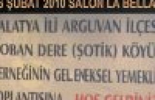 ÇOBANDERE  KÖYÜ DERNEK GECESİ 6 ŞUBATTA
