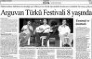 CUMHURİYET GAZETESİNDE ARGUVAN TÜRKÜ FESTİVALİ...