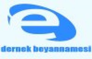 DERNEKLER BEYANNAMELERİ NİSAN AYI SONUN KADAR VERİLECEK