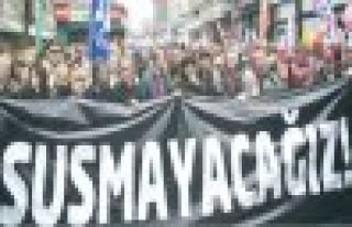 EMEKÇİLER AKP POLİTİKALARINA KARŞI SUSMAYACAKLARINI...