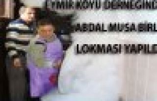 EYMİR KÖYLÜLERİ ABDAL MUSA BİRLİK LOKMASINI...