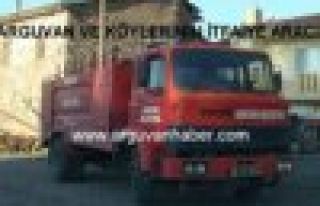 ARGUVANDA EK YETERLİ İTFAİYE ARACI YOK
