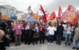 MALATYA DEMOKRATİK KADN PLATFORMU YÜRÜYÜŞ DÜZENLEDİ...