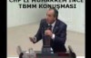 CHP\'Lİ MUHARREM İNCE TBMM KONUŞMA VİDEOSU