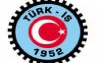 TÜRK-İŞ\'TEN EKMEK BARIŞ VE ÖZGÜRLÜK MİTİNGİ